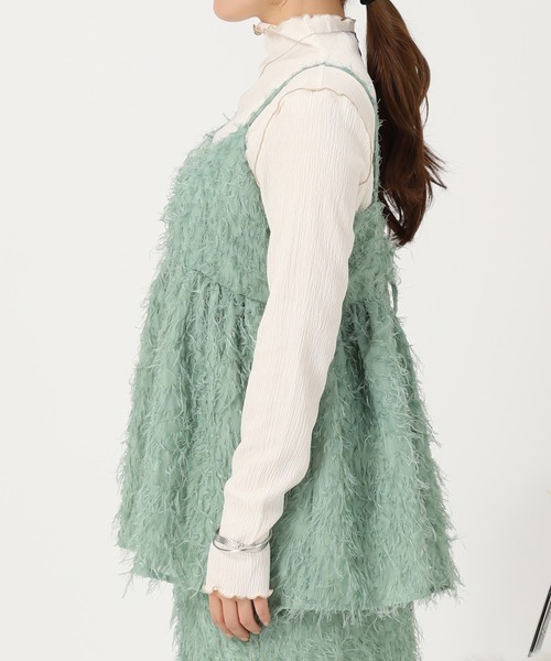 acro（アクロ） キャミソール フェザーキャミビスチェ/AC3319