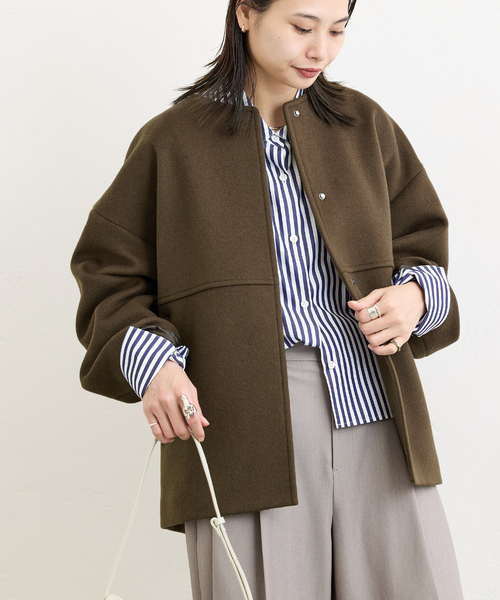 JOURNAL STANDARD（ジャーナルスタンダード） ノーカラーコート コート
