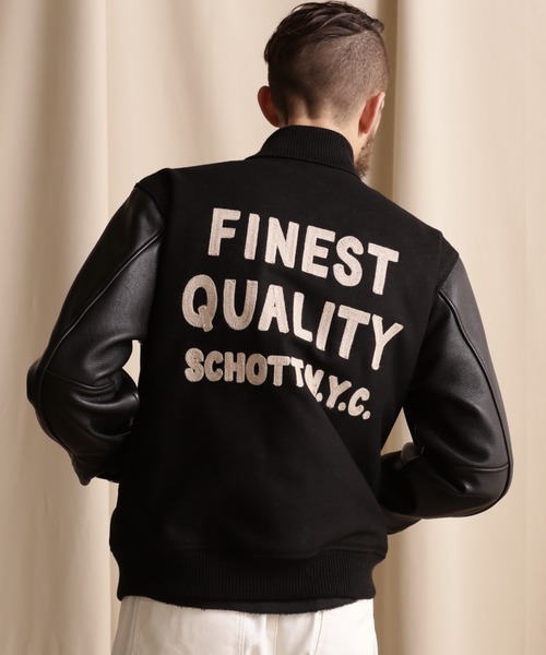 Schott N.Y.C（ショット） スタジャン Schott/ショット/×SKOOKUM