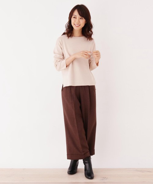 OPAQUE.CLIP（オペークドットクリップ） ニット セーター 「洗える・34