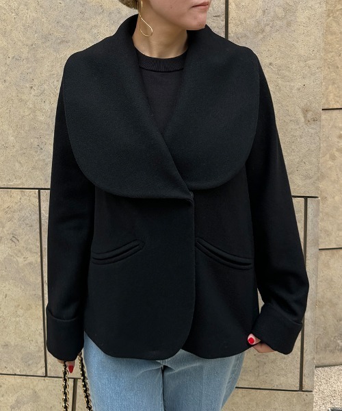 コート アウター クラシカルショートコート レディース : ZOZOTOWN