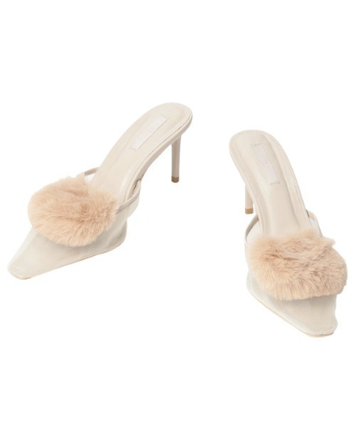 EIMY ISTOIRE（エイミーイストワール） サンダル エコファーチャーム