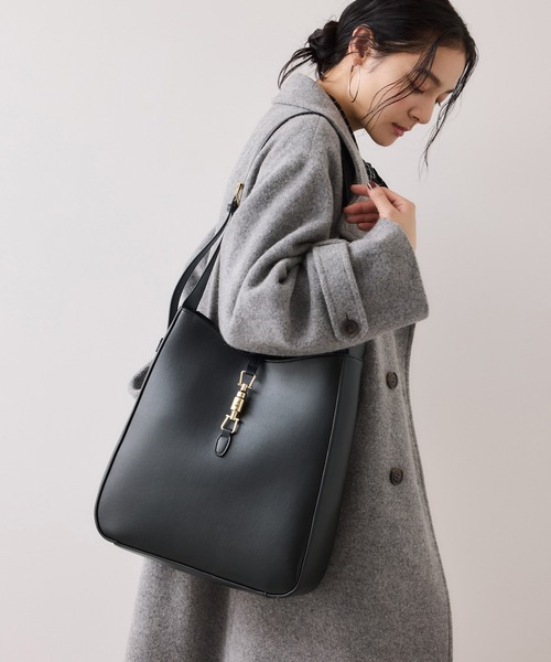 VIS（ビス） トートバッグ 「A4収納」ホーボーバッグ レディース