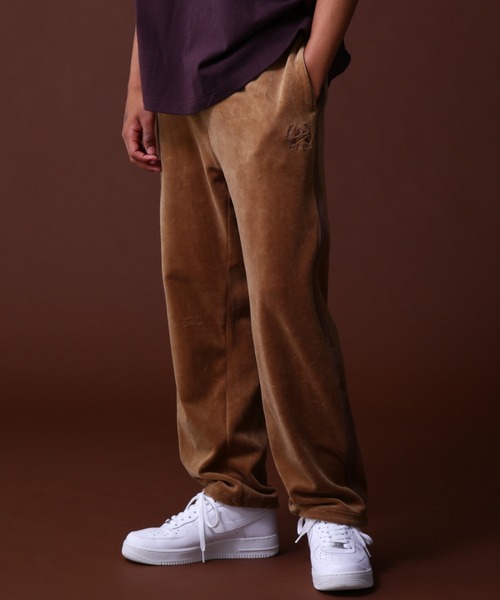 AVIREX（アヴィレックス） パンツ VELOUR TRACK PANTS / ベロア