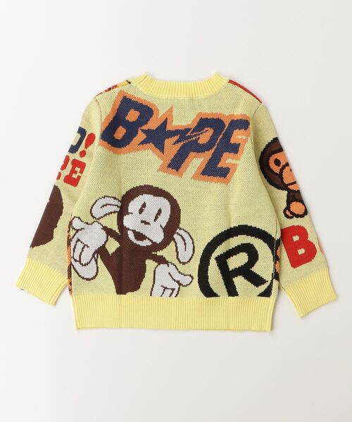A BATHING APE（アベイシングエイプ） ニット セーター BAPE MILO