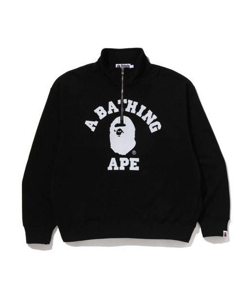 A BATHING APE（アベイシングエイプ） トレーナー スウェット COLLEGE