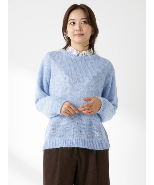 McGREGOR（マックレガー） ニット セーター モヘア混シアーニットプル