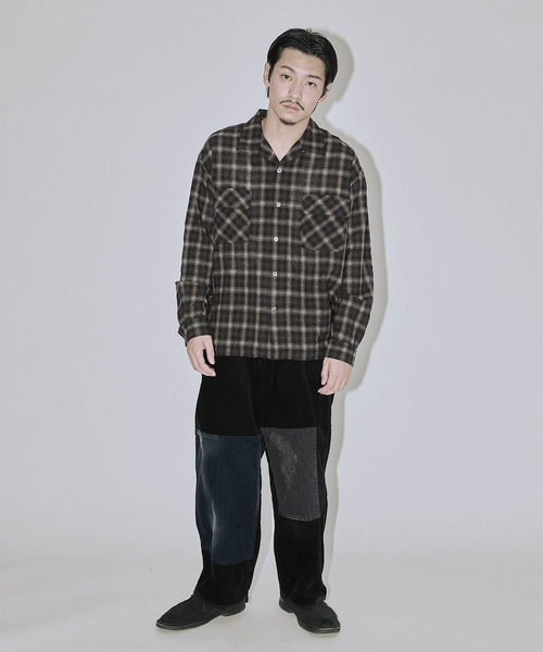 JOURNAL STANDARD J.S HOMESTEAD シャツ Stead / ライト ウール