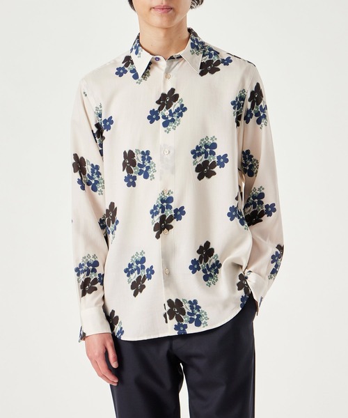 Paul Smith（ポール・スミス） シャツ Cosmos Floral” プリントシャツ