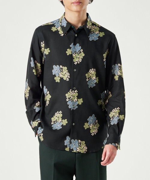 Paul Smith（ポール・スミス） シャツ Cosmos Floral” プリントシャツ