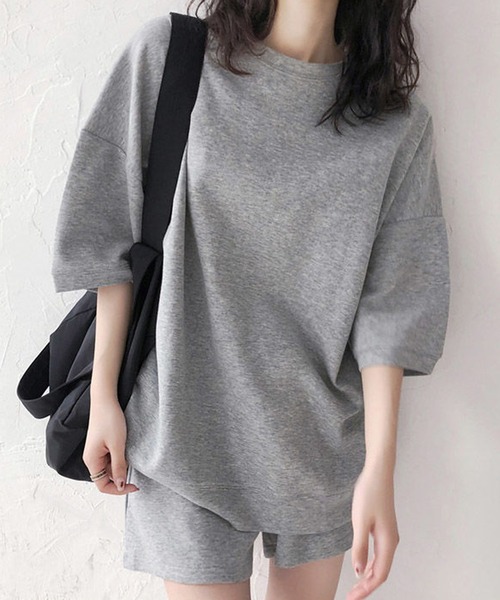 DEVICE（デバイス） トレーナー スウェット ショートパンツ+トップス2