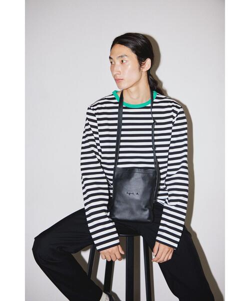 agnes b.（アニエスベー） ショルダーバッグ レザーショルダーバッグ