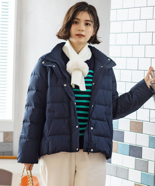 Petit Honfleur（プチオンフルール） コート アウター ショートダウン