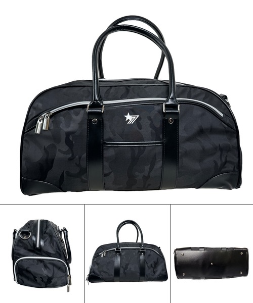STELLA77GOLF ボストンバッグ カモフラ柄ボストンBAG メンズ