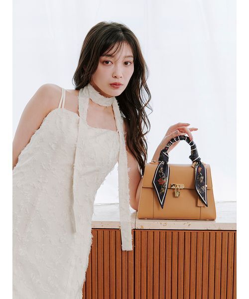 SNIDEL（スナイデル） ハンドバッグ ロールカバーパッドロックバッグ