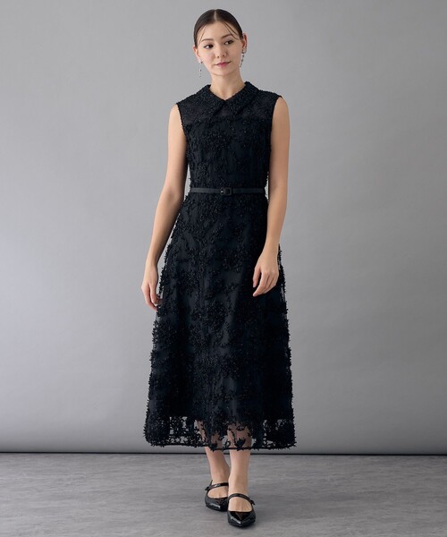 ANAYI（アナイ） ワンピース スノーフレークチュールノースリ