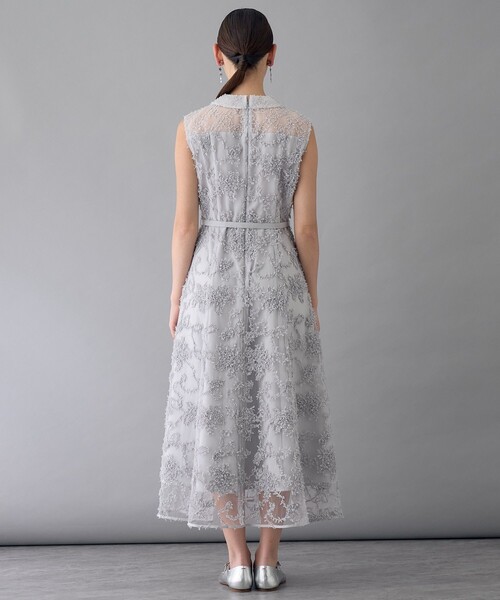 ANAYI（アナイ） ワンピース スノーフレークチュールノースリ
