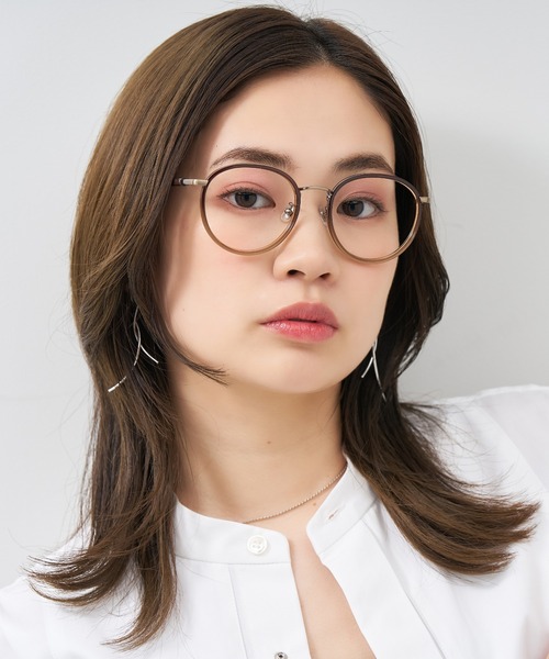 Zoff（ゾフ） 伊達メガネ メガネ 眼鏡 「中顔面短縮みえメガネ