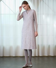 ANAYI（アナイ） ワンピース 「セットアップ対応商品」メタルシャギー