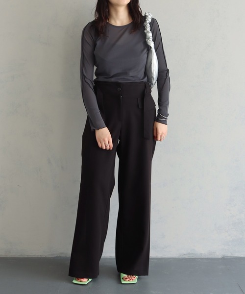 cheriella サンダル 「cheriella」ワイドスクエアミュールサンダル