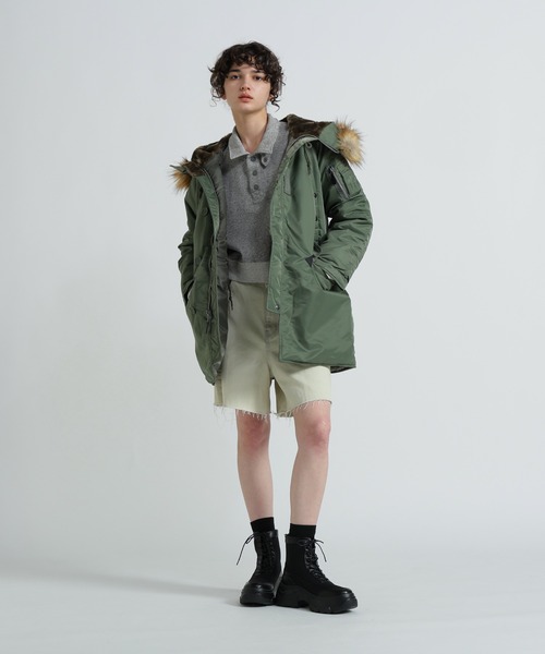 AVIREX（アヴィレックス） ミリタリージャケット モッズコート 「WOMAN