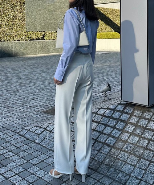 anuans（アニュアンス） ブラウス シャツ アクセディティールシャツ