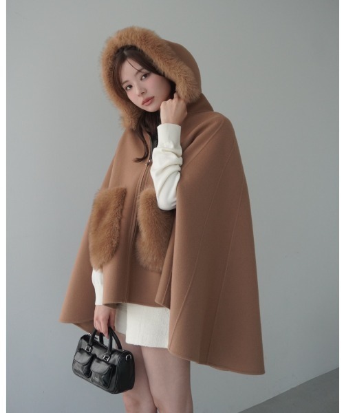 EIMY ISTOIRE（エイミーイストワール） コート アウター ファー