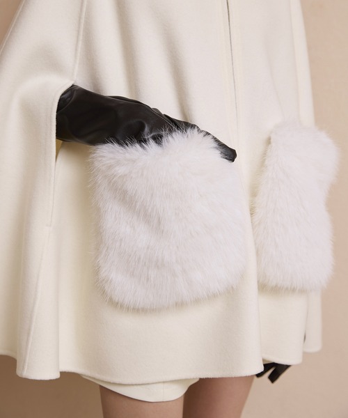 EIMY ISTOIRE（エイミーイストワール） コート アウター ファー
