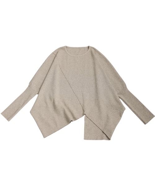 antiqua（アンティカ） ニット セーター 変形 デザインニット