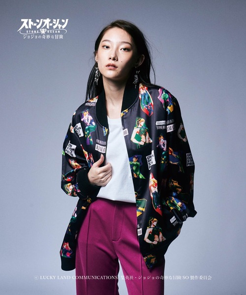 glamb（グラム） ブルゾン アウター Jolyne Ska Jumper / 徐倫スカ