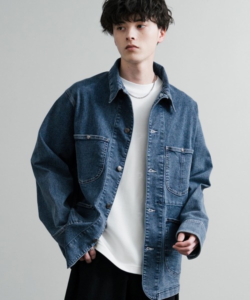 Hanes（ヘインズ） カバーオール 新色追加 ストレッチデニム