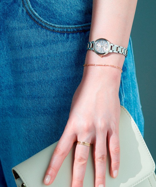 XC 腕時計 xC クロスシー エコ・ドライブ電波時計 Stainless Steel