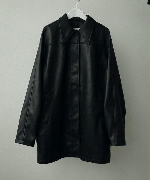 anuke（アンヌーク） ジャケット テーラードジャケット Ecoleather