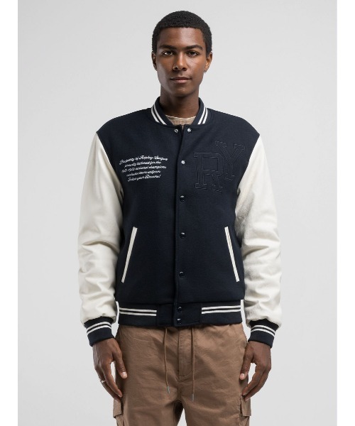 REPLAY（リプレイ） スタジャン レタリングスタジアムジャケット