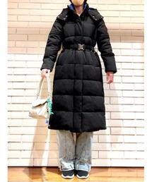 Desigual（デシグアル） ダウンコート ダウンジャケット ベルト付き