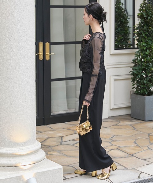 forksy.（フォルクシー） パンツドレス 「forksy.」「オケージョン対応