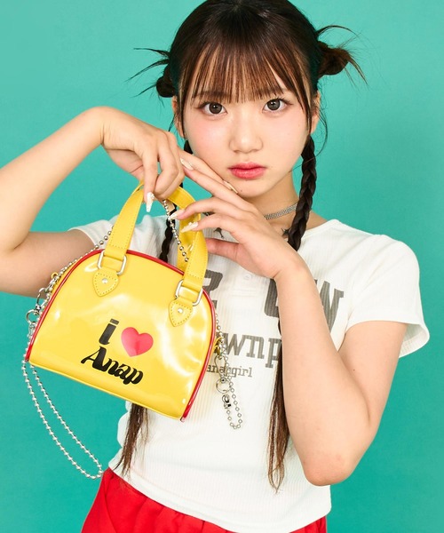 ANAP GiRL（アナップガール） ショルダー ショルダーバッグ ILOVE ANAP