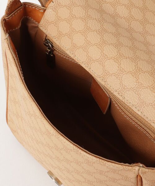 CELINE（セリーヌ） マカダム ショルダーバッグ - ベージュ レディース