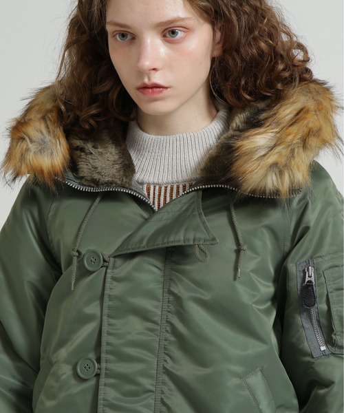 AVIREX（アヴィレックス） ミリタリージャケット モッズコート 「WOMAN