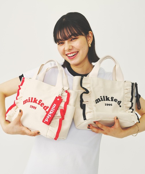 MILKFED.（ミルクフェド） ショルダーバッグ バッグ RUFFLE MINI BAG