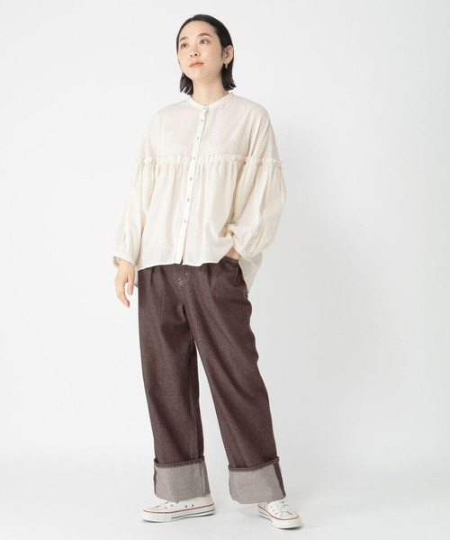 20センチKpopドールパンツ❗️つり付き茶デニム 20センチKpopドール