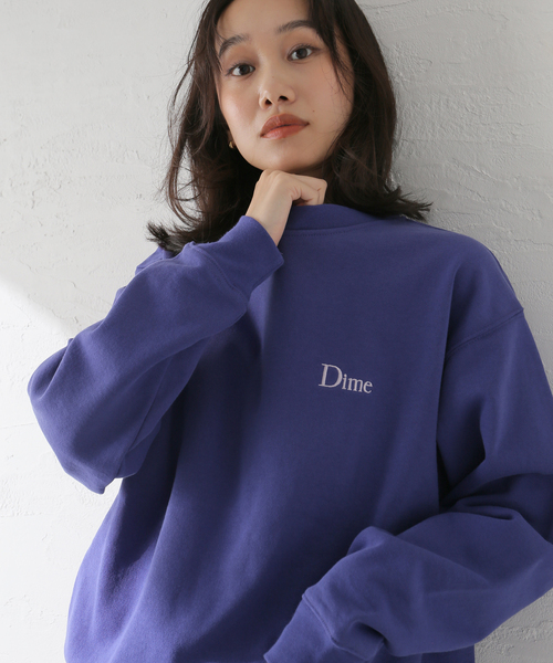トレーナー スウェット 「Dime/ダイム」 CLASSIC SMALL LOGO CREWNECK