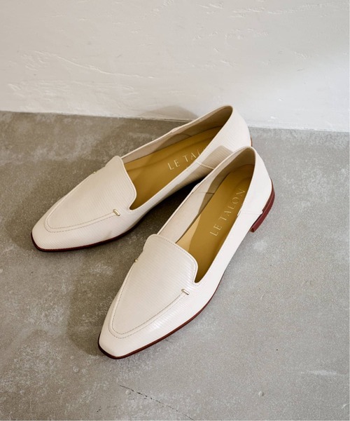 LE TALON（ル タロン） ローファー 「追加」スクエアステッチソフト