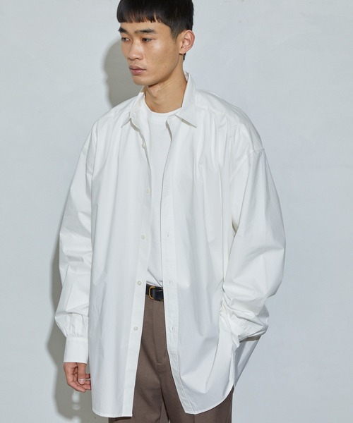 Firsthand（ファーストハンド） シャツ 「ZOZOTOWN限定」ギャザー