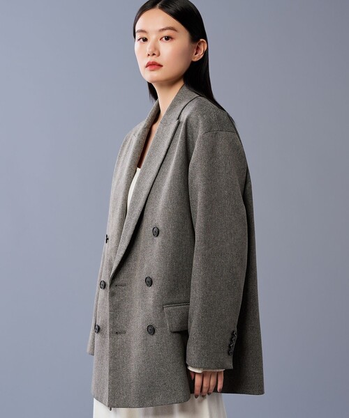 uncrave（アンクレイヴ） コート アウター ウォッシャブル ツイード