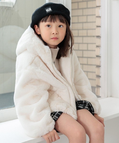 10C REPIPI コート アウター 「10C REPIPI」洗えるモコモコファー