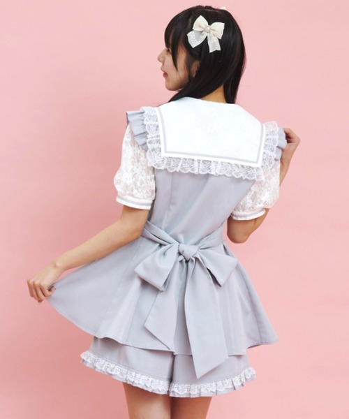 Secret Honey（シークレットハニー） セットアップ レースセーラー襟