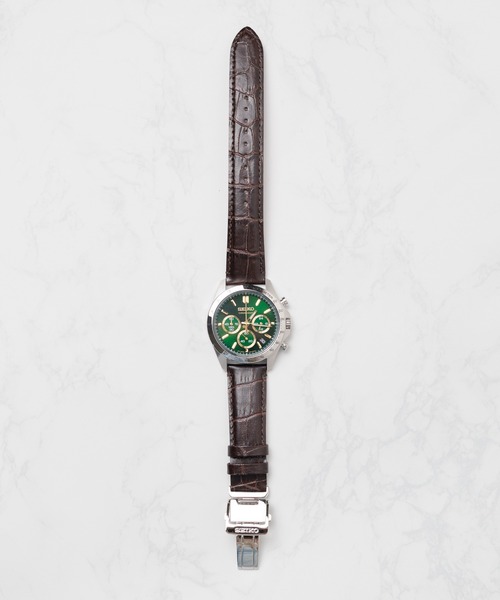 SEIKO（セイコー） 腕時計 /SEIKO/ クオーツ クロノグラフ レザー