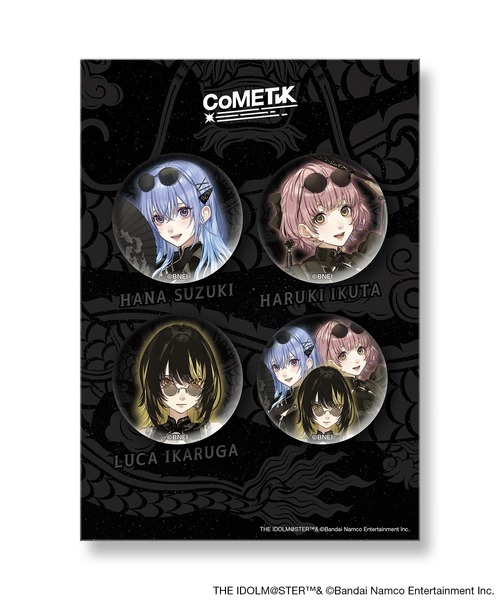 バッジ 283プロ コメティック×ZOZOTOWN 缶バッジセット（4個セット