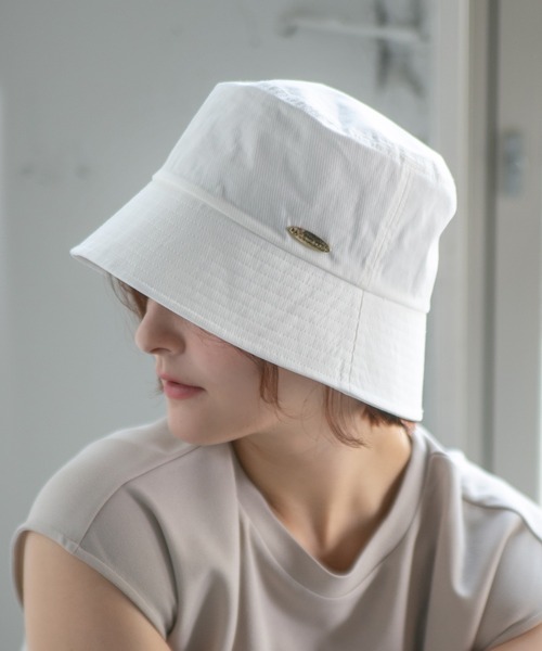 14+（イチヨンプラス） 帽子 ハット チャーム付きバケットハット